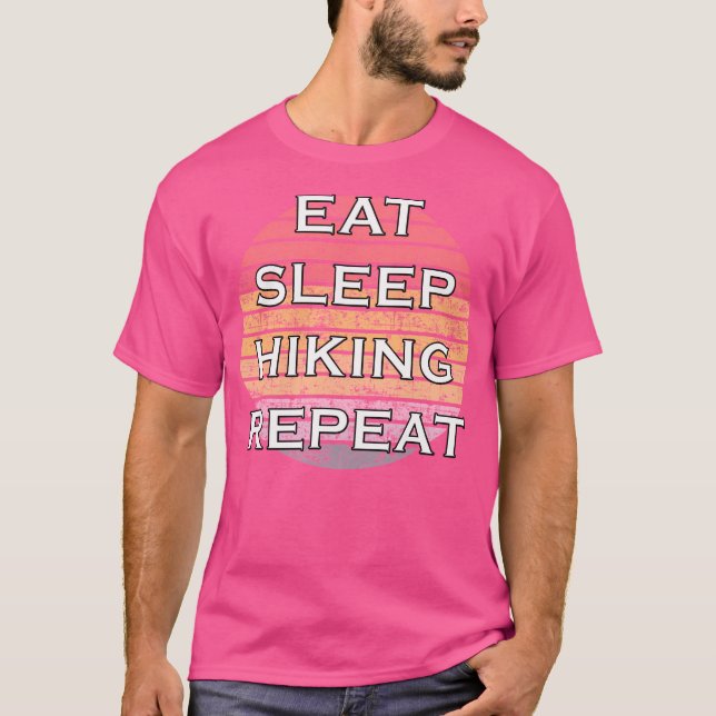 Hiking Addict Active T-Shirt (Front)