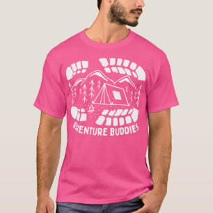 Hiking Adventure Buddies Couples 3 T-Shirt