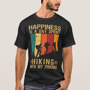 Hiking Adventure Outdoor Outside Vintage Hike Mens T-Shirt