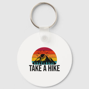 Hiking And Camping Gifts - Take A Hike Outdoor Key Ring