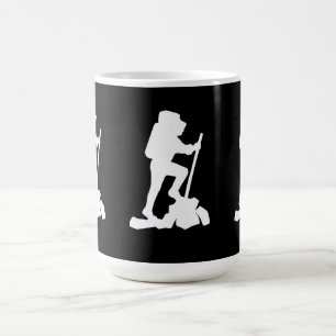Hiking and Hiker mug
