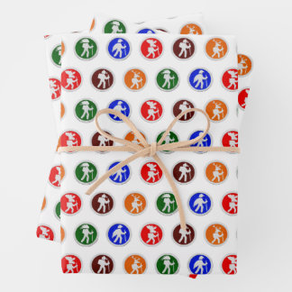 Hiking Animals Wrapping Paper