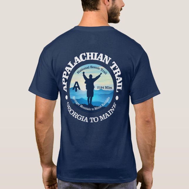Hiking (Appalachian Trail) 2 T-Shirt (Back)