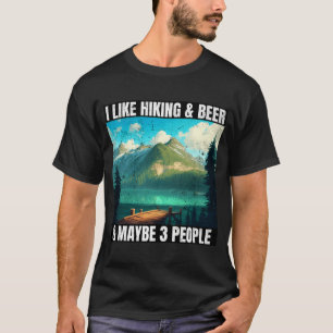 Hiking Apparel Beer & Hiking summit beer hikers T-Shirt