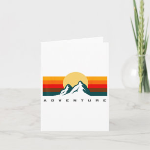 Hiking Apparel - Outdoor Camping Backpacking Hikin Card