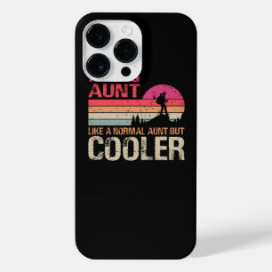 Hiking Aunt Like A Normal Aunt But Cooler Trekking iPhone 14 Pro Max Case