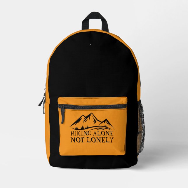 Hiking Backpack Modern Mountain Style (Front)