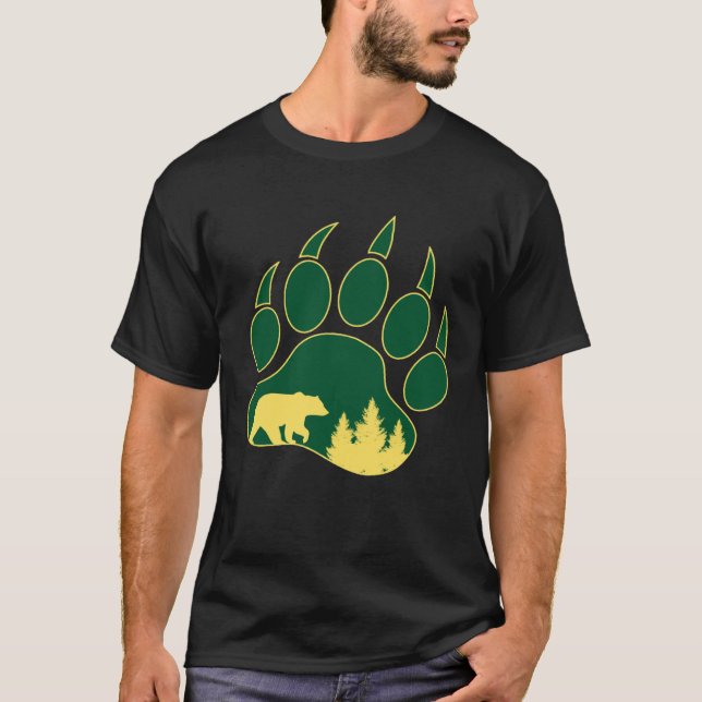 Hiking Bear Wear T-Shirt (Front)