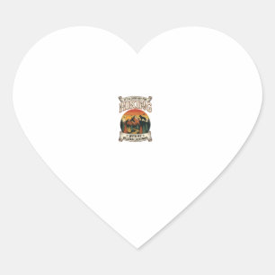 Hiking Belgian Laekenois Dog Mountain Sunset Fores Heart Sticker