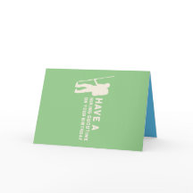 hiking birthday card