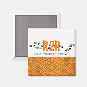 Hiking Boots Grand Canyon R2R Adventure Fun Magnet