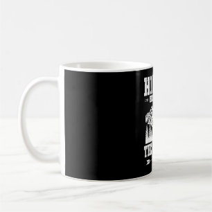 Hiking brings out the passion mountain trail hiker coffee mug