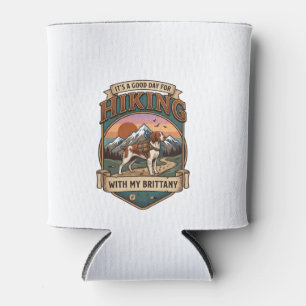 Hiking Brittany Dog Backpack Mountains Can Cooler