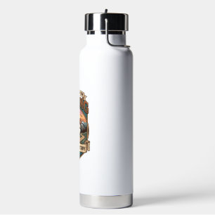 Hiking Brittany Dog Backpack Mountains Water Bottle