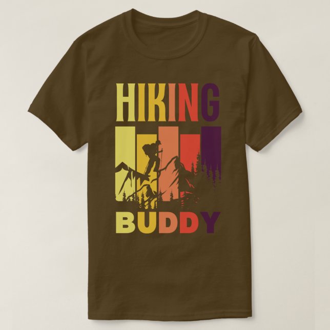 Hiking Buddy  T-Shirt (Design Front)