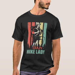 Hiking Camping Lover Mountain Funny Vintage Advent T-Shirt