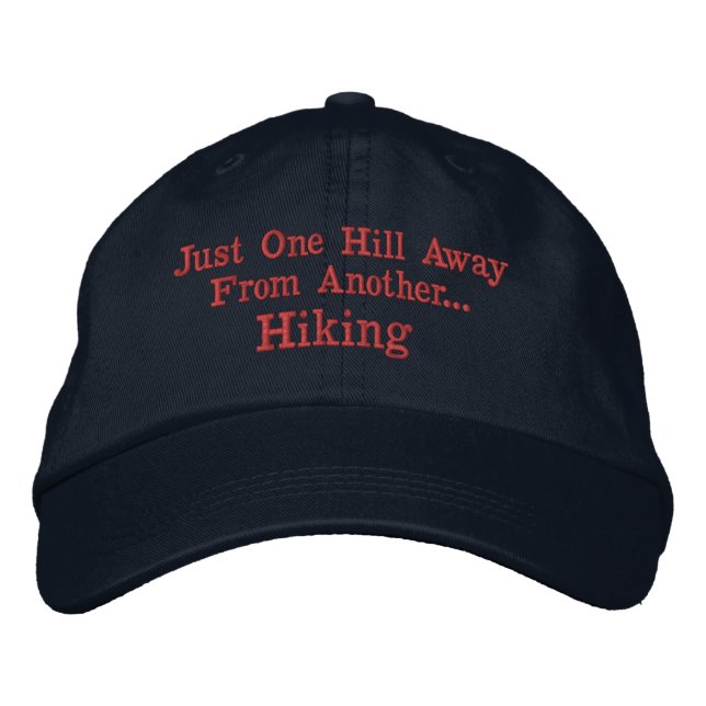 Hiking Cap - Navy (Front)