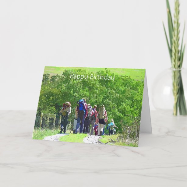 Hiking Cards | Zazzle UK