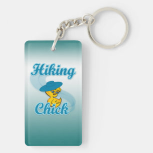 Hiking Chick #3 Key Ring