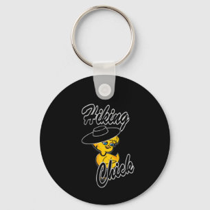 Hiking Chick #4 Key Ring
