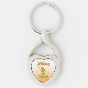 Hiking Chick Key Ring