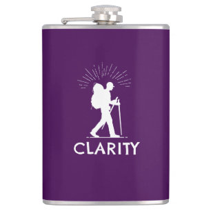 Hiking Clarity Hip Flask