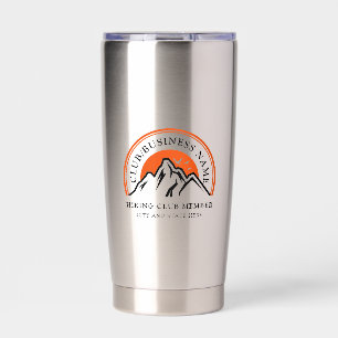 Hiking Club Business Name Club Members Insulated Tumbler