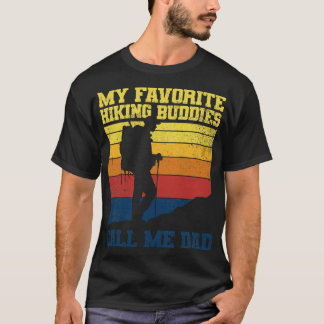 Hiking Dad Fathers Day Vintage T-Shirt