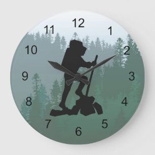 Hiking Design Wall Clock