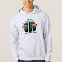 Hiking Embrace the Challenge Men's Hoodie