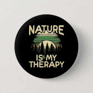 Hiking Explore Wilderness Wanderlust National Park 6 Cm Round Badge