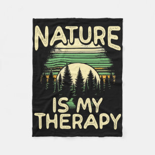 Hiking Explore Wilderness Wanderlust National Park Fleece Blanket
