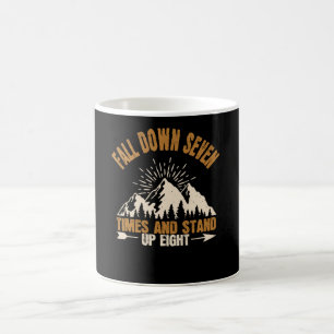 Hiking - Fall Down And Stand Up Coffee Mug