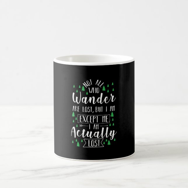 Hiking Funny Saying Coffee Mug (Center)