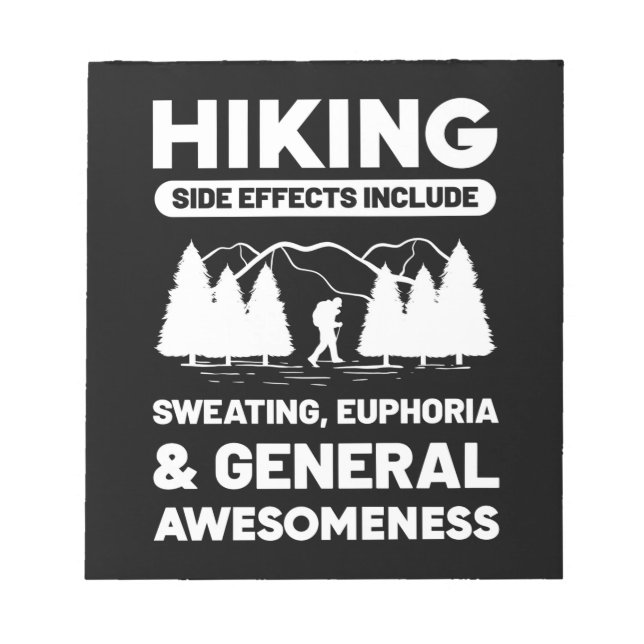 Hiking General Awesomeness Notepad (Front)