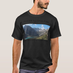 Hiking Glacier National Park Montana Graphic T-Shirt