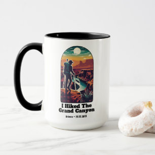 Hiking Grand Canyon National Park Arizona Mug
