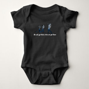Hiking, Hiker, Baby Bodysuit