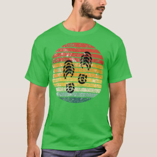 Hiking Hiking Boots Footprint T-Shirt