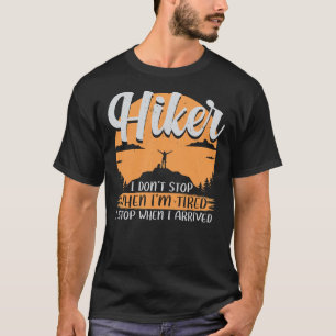 Hiking Hiking Hiker Mountaineering Outdoor 680 mou T-Shirt