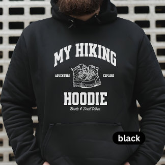 Hiking hoodie for men,gift for climber,camping lov