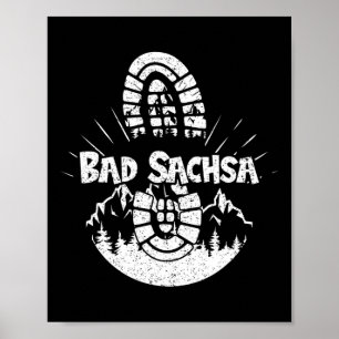 Hiking In Bad Sachsa Germany Vacation Hiker 1 Poster