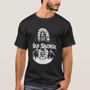 Hiking In Bad Sachsa Germany Vacation Hiker 1  T-Shirt