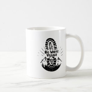 Hiking In Big White Village Hiking Vacation Ski  Coffee Mug