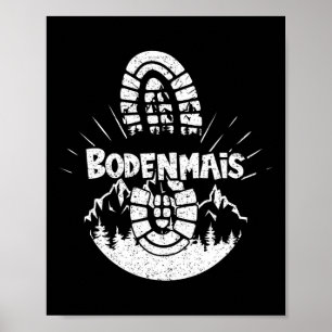 Hiking In Bodenmais Germany Vacation Hiker Poster