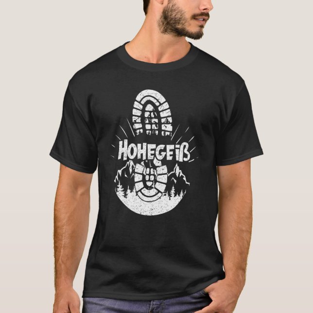 Hiking In Hohegeiß Germany Vacation Hiker T-Shirt (Front)