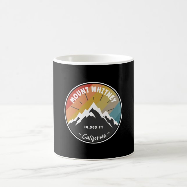 Hiking In Mount Whitney - California Coffee Mug (Center)