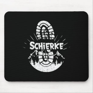 Hiking In Schierke Germany Vacation Hiker Mouse Mat