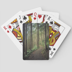 Hiking in the Mountains Wakayama, Japan Playing Cards
