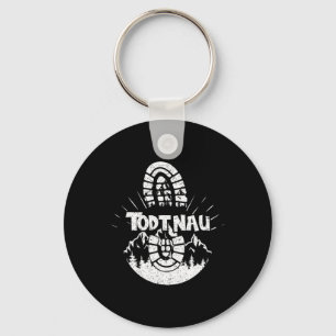 Hiking In Todtnau Germany Vacation Hiker Key Ring
